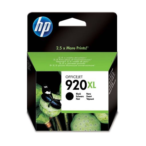 Изображение Черный оригинальный картридж HP 920XL CD975AE.