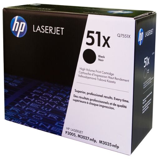 Picture of HP 51X Q7551X Black