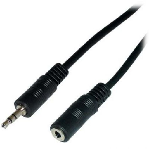 Picture of Audio Cables - TopX Cable Audio 3.5mm Stereo m/f 1.8m