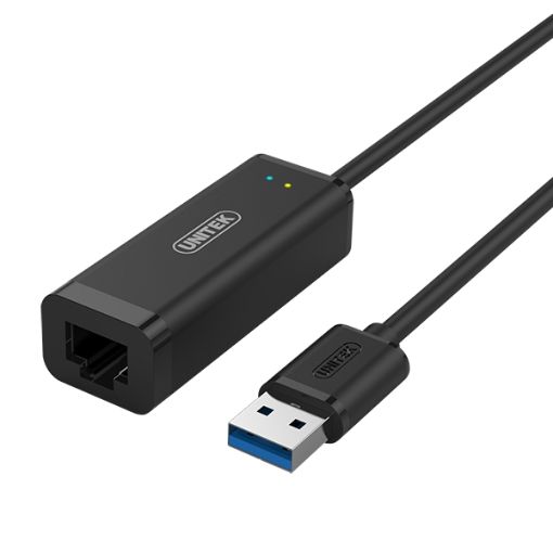 Изображение Адаптеры - конвертер Unitek USB 3.0 в гигабитный Ethernet.