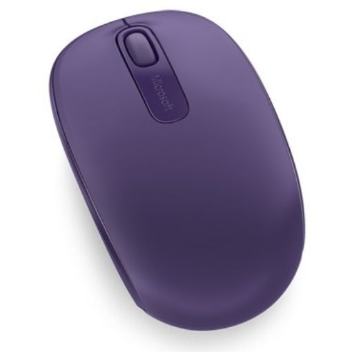 תמונה של עכבר ‏אלחוטי Microsoft Wireless Mobile Mouse 1850 מיקרוסופט בצבע סגול