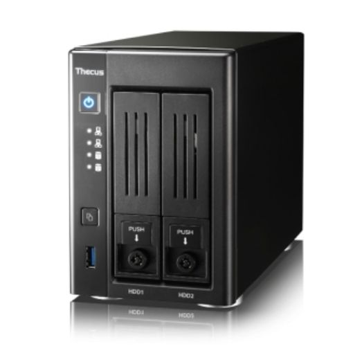 תמונה של מחשב NAS Thecus N2810 Pro N2810PRO בצבע שחור