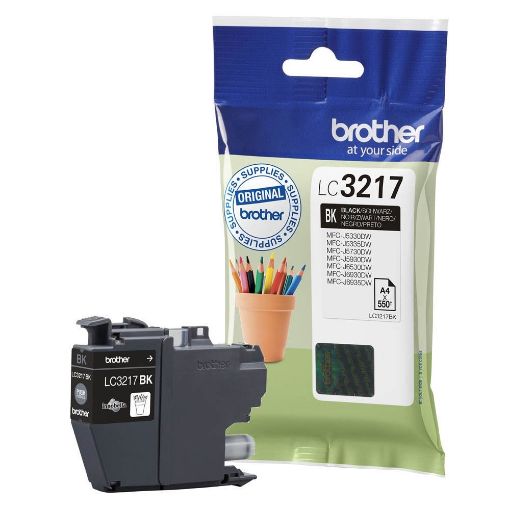 Изображение Братер Заправка черного картриджа LC3217-BK J5330 LC3217BK.