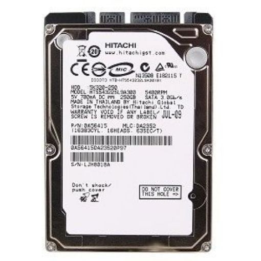 Picture of Hitachi HDD 250G 5400 8MB SATA 2.5" 5K320-250