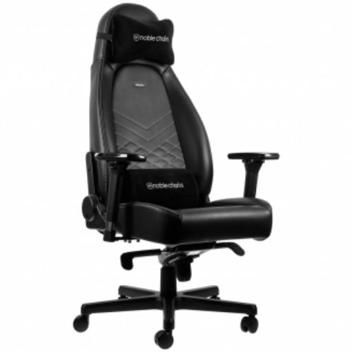 תמונה של Noblechairs ICON Gaming Chair Black/Platinum White NBL-ICN-PU-BPW