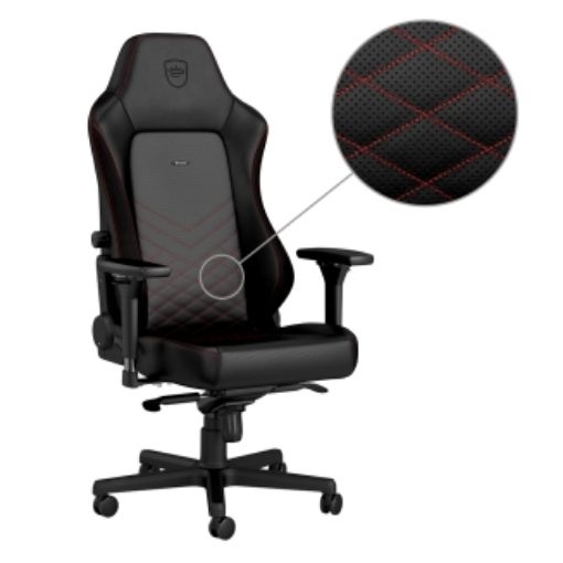 Изображение Noblechairs HERO Gaming Chair Black/Red NBL-HRO-PU-BRD