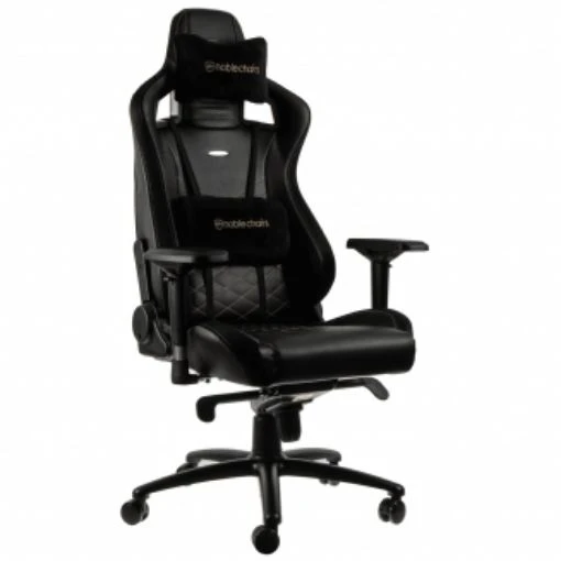 Изображение Noblechairs EPIC Gaming Chair Black/Gold NBL-PU-GOL-002