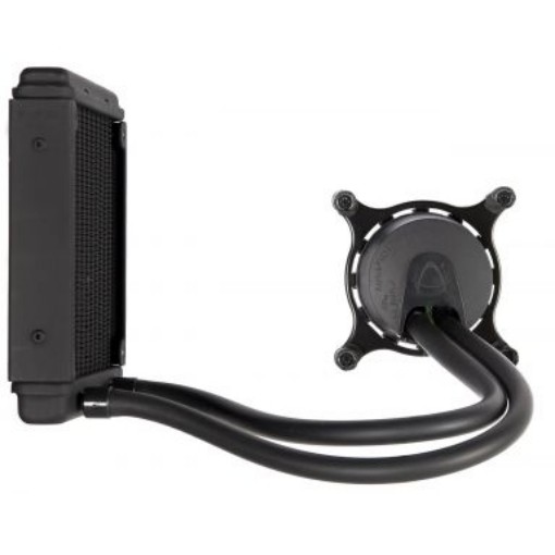 תמונה של מערכת קירור מים ASETEK 510LC עם מאוורר 120 מ"מ בצבע שחור