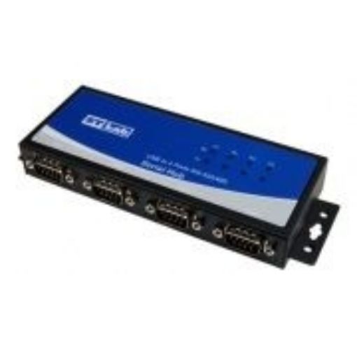 תמונה של ST-Lab USB 2.0 to RS422/RS485 X4 Adapter with speeds up to 1Mbps + Auto Detect and Switching IU-120