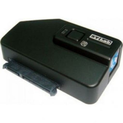 Picture of ST-Lab USB 3.0 To SATA3 Adapter with one touch backup U-690