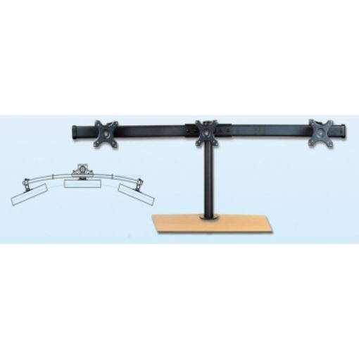 Picture of IPPON Triple Monitor Arm 1 Joint 8kg IPMA22301