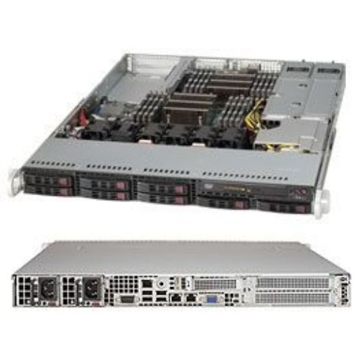 שרת Supermicro Enterprise 1U צבע שחור - א&א מחשבים וסלולר