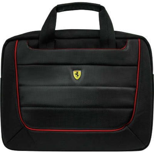 Picture of CG MOBILE FERRARI Tablet Bag 13" Scuderia Black And Red Piping FECB13BK