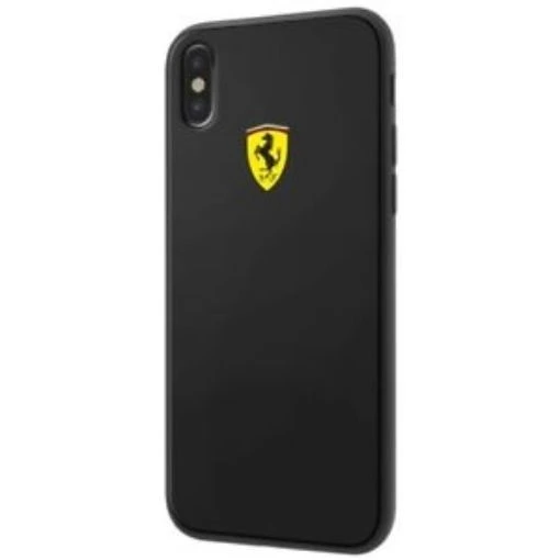 תמונה של מגן טלפון CG MOBILE Iphone X FERRARI ACRYLIC בצבע שחור