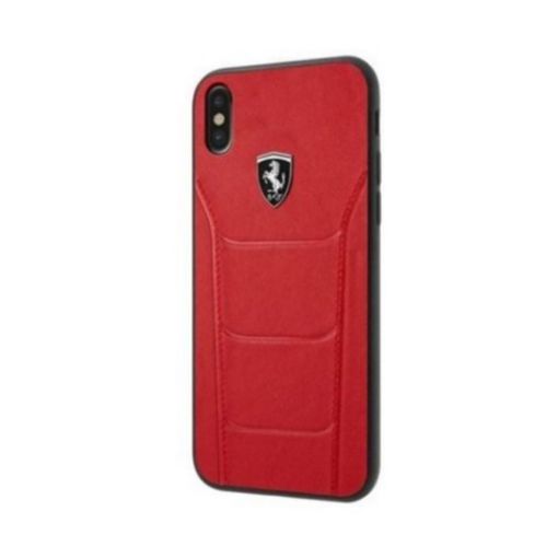 Picture of CG MOBILE IPhone 8 FERRARI HERITAGE 488 Genuine Leather Hard Case - Red FEH488HCI8RE