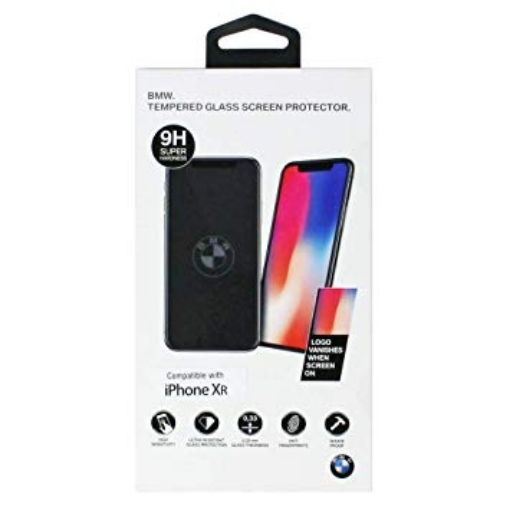 Изображение Защитное стекло BMW для iPhone XR прозрачное.