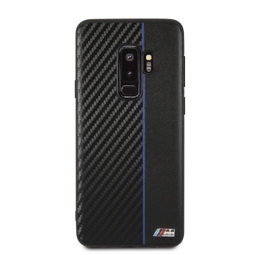 תמונה של מגן טלפון CG MOBILE Galaxy S9+ BMW M TPU צבע כחול כהה
