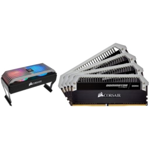 תמונה של Corsair DDR4 16G 8Gx2 3200 Dominator Platinum RGB CMT16GX4M2C3200C16 C16G3200C16DPRGB