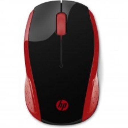 תמונה של עכבר אלחוטי HP 200 Emprs אדום 2HU82AA