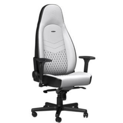 תמונה של כיסא גיימינג Noblechairs ICON Gaming Chair White/Black NBL-ICN-PU-WBK