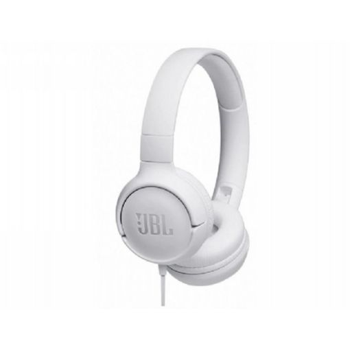 תמונה של אוזניות ‏חוטיות JBL Tune 500 בצבע לבן יבואן רשמי