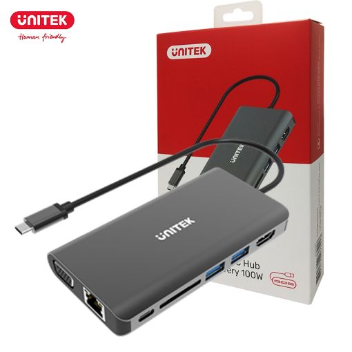 תמונה של TypeC/HDMI+VGA+USB3.0+TypeC+RJ45 Unitek