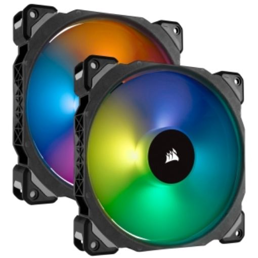 תמונה של Corsair ML140 PRO RGB LED 140MM PWM Premium Magnetic Levitation Fan 2 Pack CO-9050078-WW