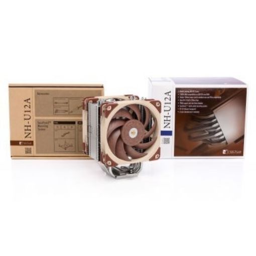 Изображение Вентилятор процессора Noctua NH-U12A коричневый.