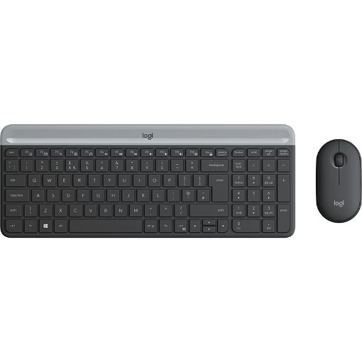 תמונה של מקלדת ועכבר Logitech MK470 בצבע אפור