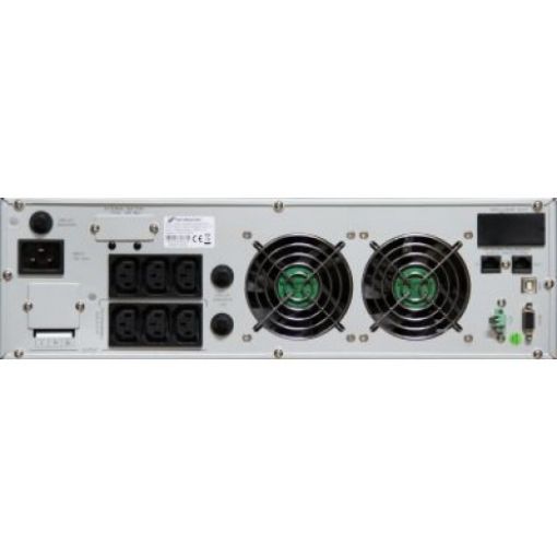 Picture of FSP GALLEON ONLINE 3000VA RJ45 USB PURE SINEWAVE OUTPUT LCD PANEL RACK MOUNT FGALL30RM