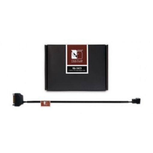 תמונה של מתאם Noctua NA-SAC5 SATA ל-4-PIN בצבע שחור