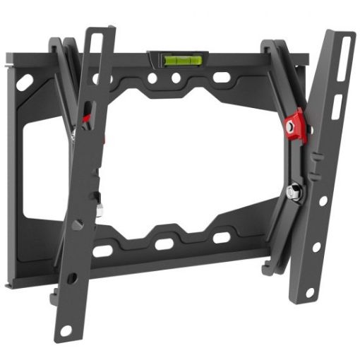 Picture of Barkan 13” - 43” Tilt Flat / Curved TV Wall Mount, Up to 88 lbs, Black, Auto Locking Patent, Touch & Tilt, Extra Stable
