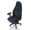 תמונה של Noblechairs ICON Real Leather Gaming Chair Midnight Blue/Graphite עור אמיתי NBL-ICN-RL-MBG