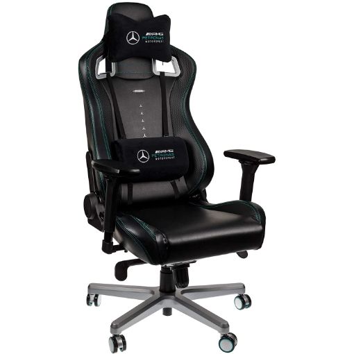 Изображение Noblechairs Mercedes AMG Petronas Motorsport Edition NBL-PU-MAP-001 - кресло для руководителей.
