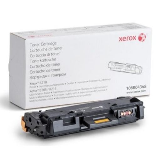 Изображение Тонер черный Xerox 106R04348 для принтеров Xerox.