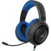 Изображение Наушники Corsair HS35 Stereo Gaming в синем цвете.