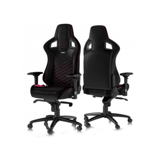 Изображение Noblechairs EPIC Gaming Chair Black/Pink NBL-PU-PNK-001