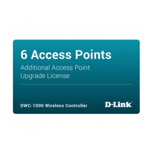 Picture of D-Link DWC-1000 license for controlling AP6 black color.