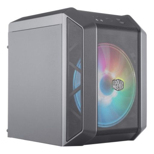 Изображение Корпус компьютера Cooler Master MasterCase H100 ARGB черного цвета.