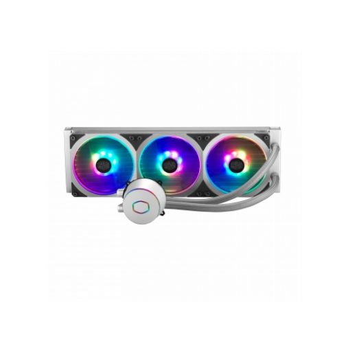 Изображение Кулер с жидким охлаждением Cooler Master ML360P серебристого цвета.