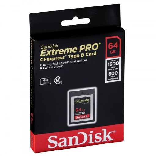 Изображение Sandisk CompactFlash Memory Card 64GB SDCFE-064G-GN4NN