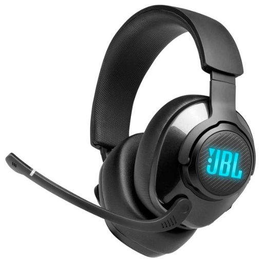 Изображение Наушники JBL Quantum 400 с проводом, официальный импортёр, черный цвет.