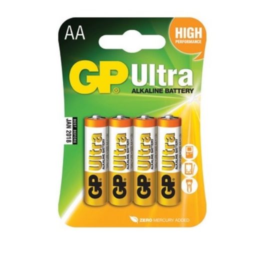 Picture of GP Battery AA Ultra 1.5V -4pcs