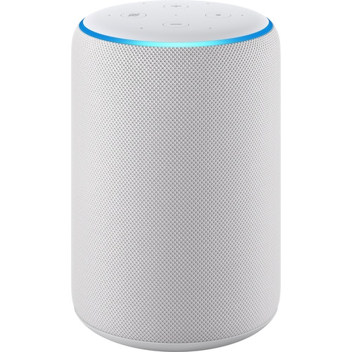 white smart speaker