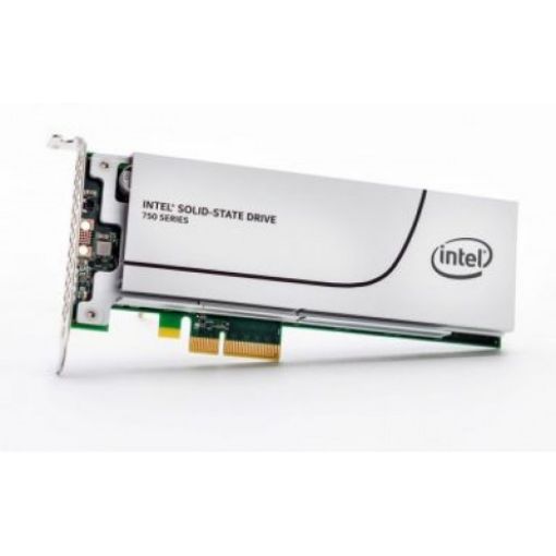 תמונה של כונן SSD Intel 750 series 400GB צבע שחור