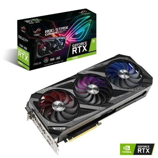 ASUS ROG NVIDIA GeForce RTX 3090 OC 24 GB GDDR6X ROG-STRIX-RTX3090