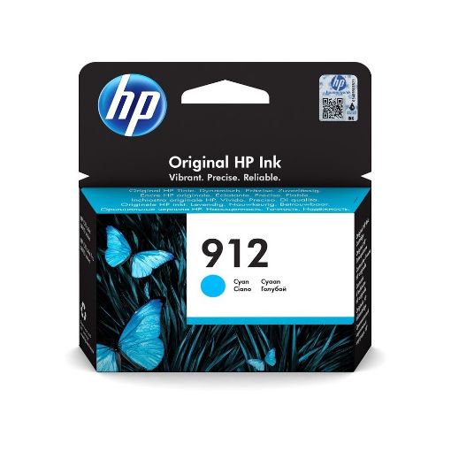 Picture of HP 912 Cyan Ink Cartridge Head 3YL77AE OJ Pro 8023