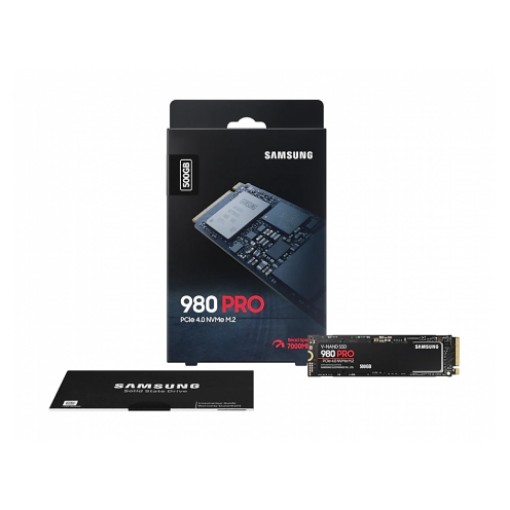 Picture of Samsung SSD 500GB 980 Pro NVMe M.2 MZ-V8P500BW