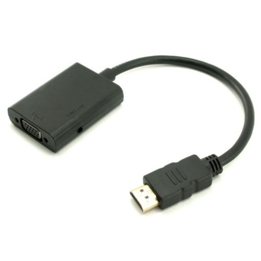תמונה של מתאם HDMI To VGA Gold Touch CH-HD-VGA-A בצבע זהב