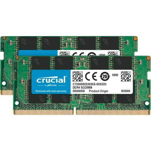 תמונה של זכרון Crucial SODIMM 16GB DDR4 3200Mhz CT16G4SFRA32A